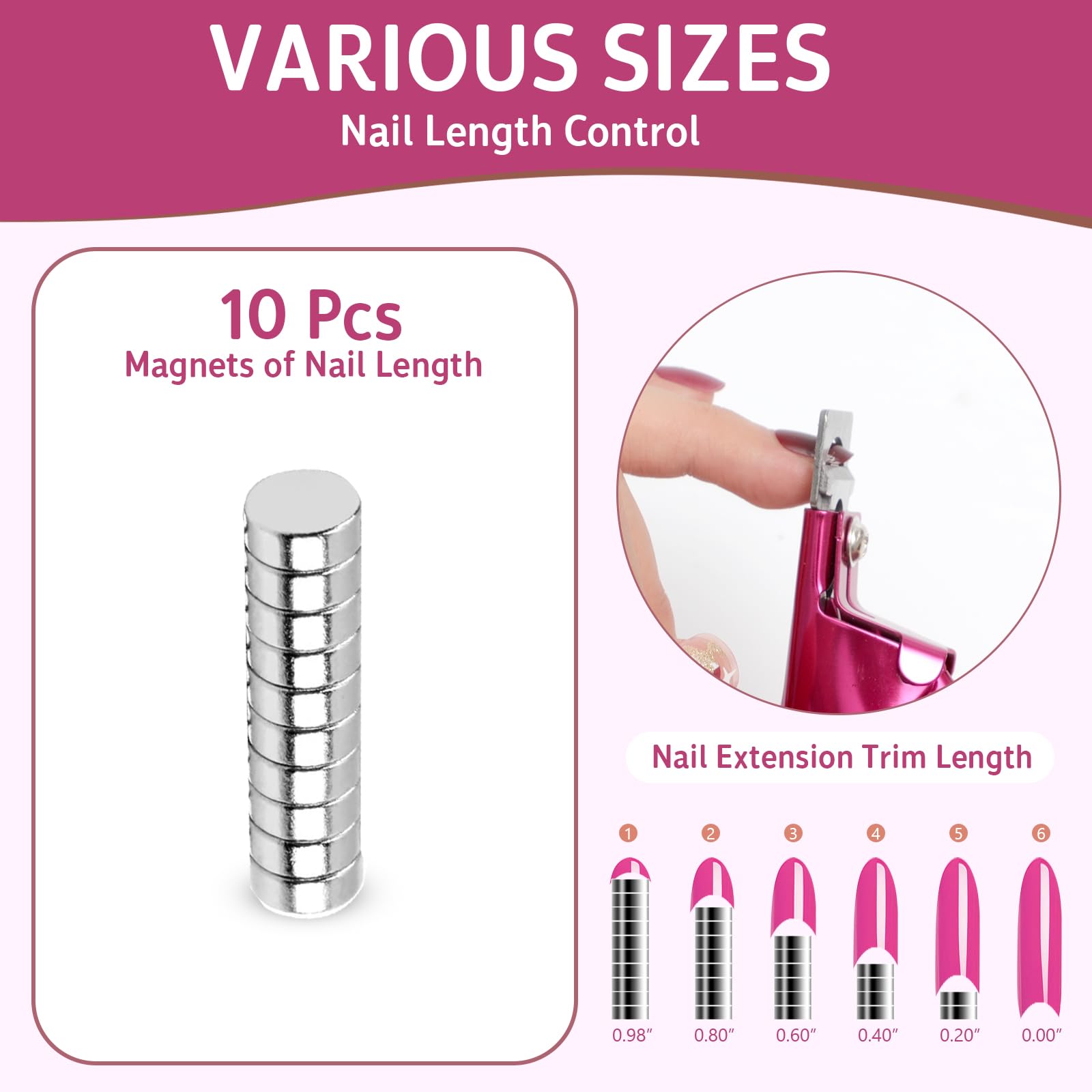Professional nail technician using Hasakhi magnet nail clippers