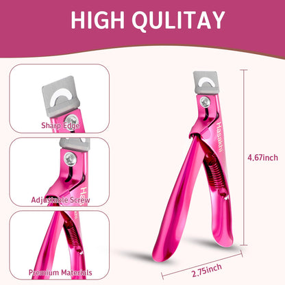 Hasakhi rose nail clippers for artificial nail shaping