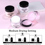 Complete packaged Sweet Trend acrylic nail art kit ready for gifting or professional use.
