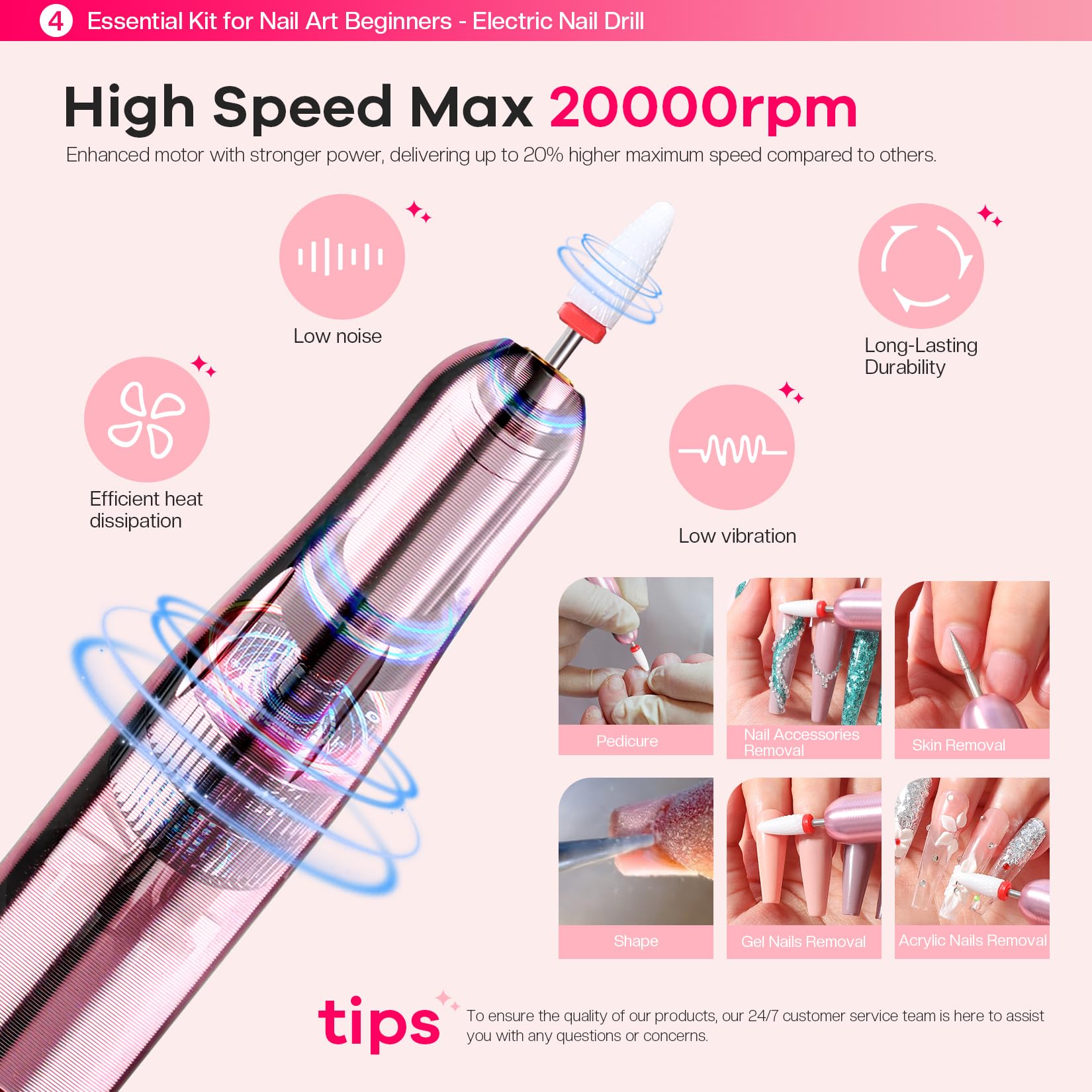 Close up of Glamonade acrylic nail liquid and powder containers