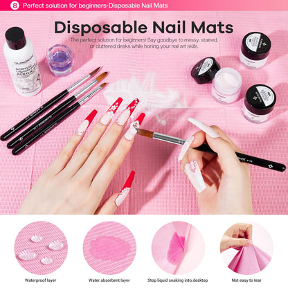 Glamonade professional beginner nail kit with accessories