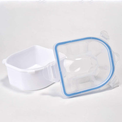 Close up of Rolabling manicure spa tool chambers