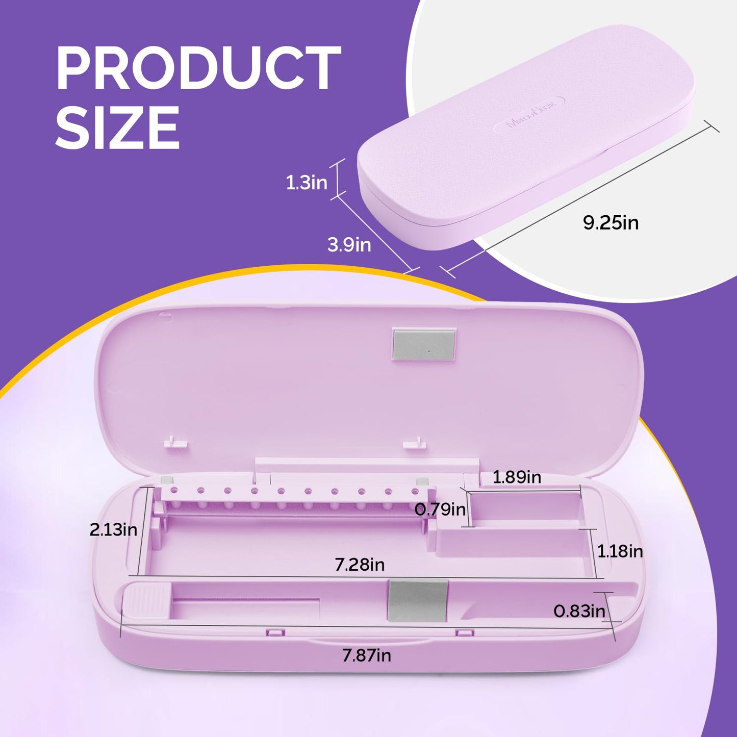 Base of MelodySusie storage box showing non-slip pads