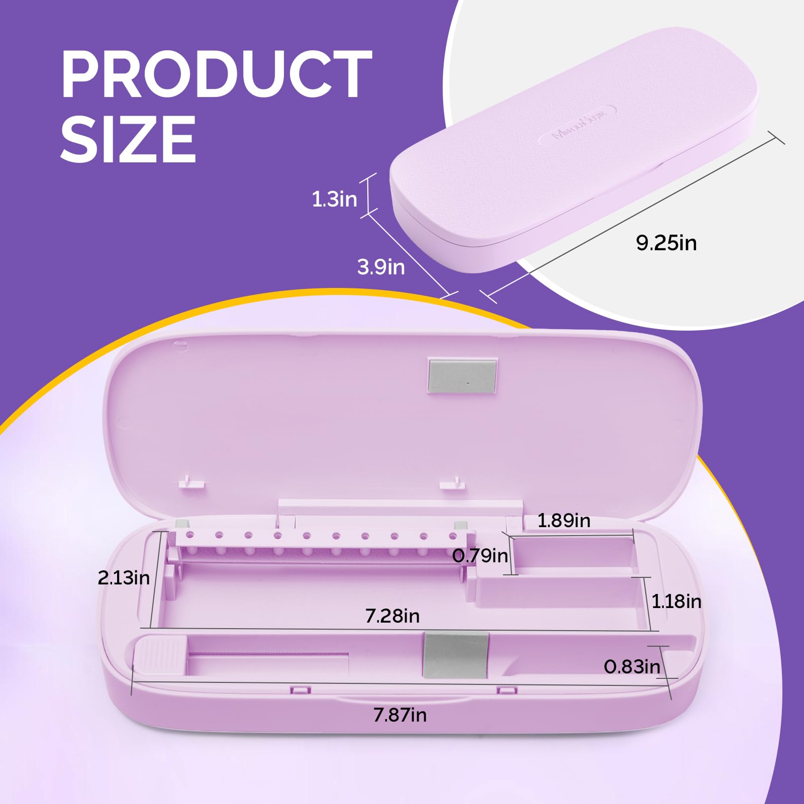 Base of MelodySusie storage box showing non-slip pads
