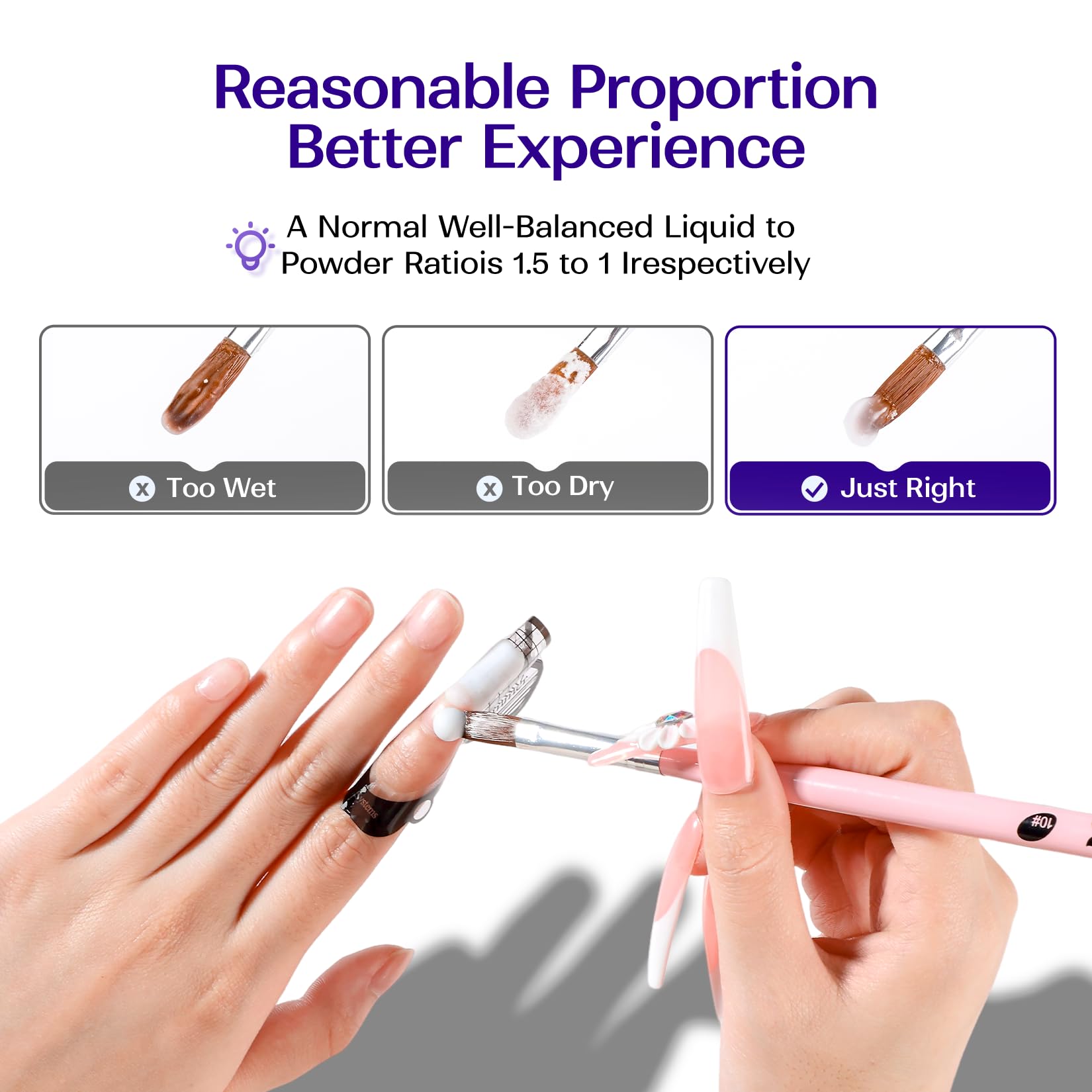 Premium MMA-free EMA liquid monomer formula poured into a glass dappen dish for salon use.