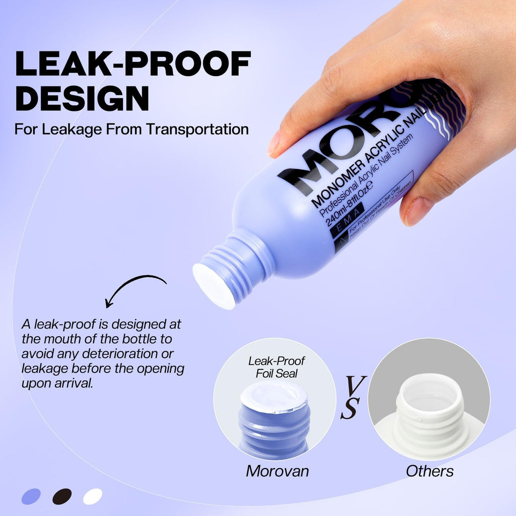 Side profile of eight ounce bottle highlighting product volume