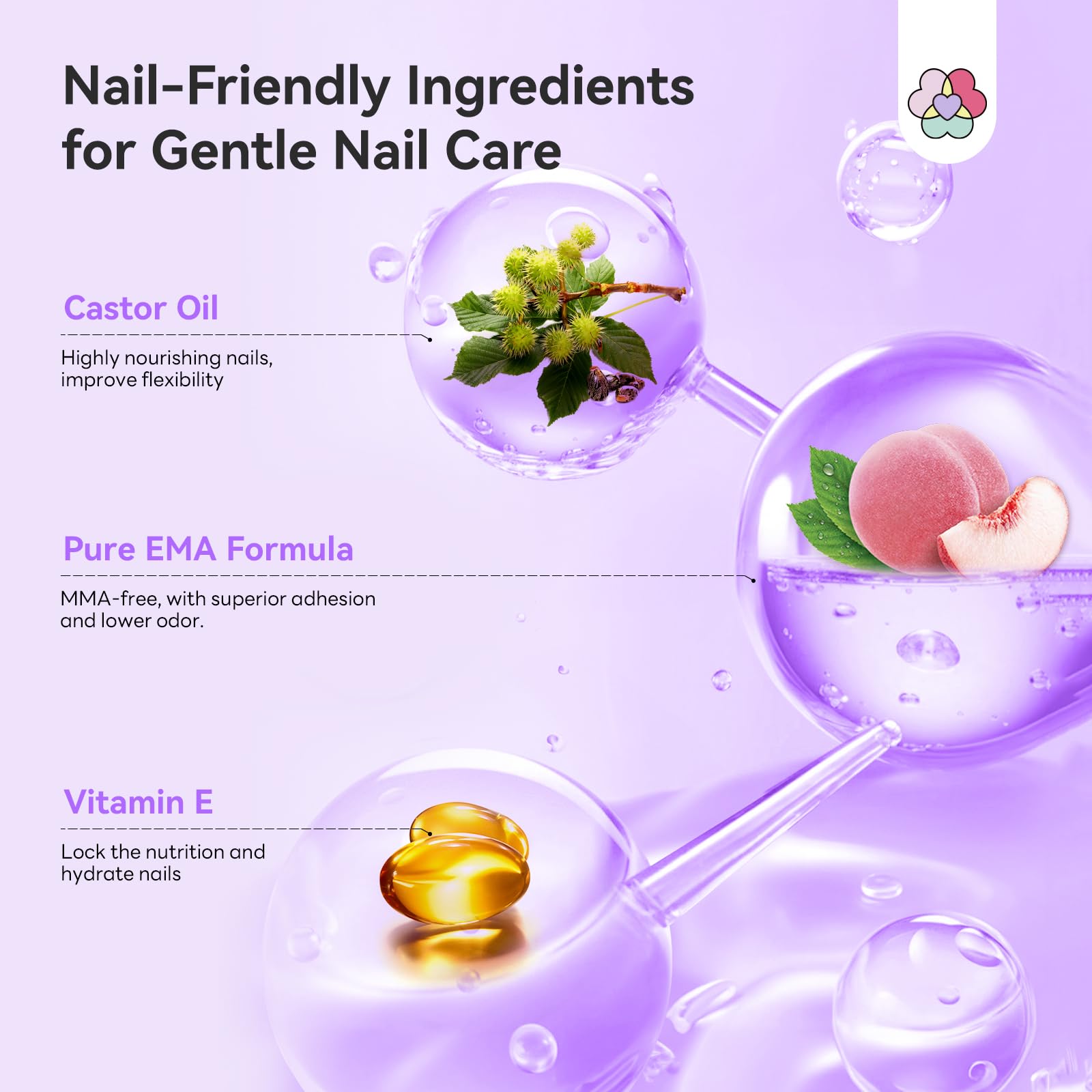 Saviland non yellowing acrylic liquid monomer bead creation with nail brush