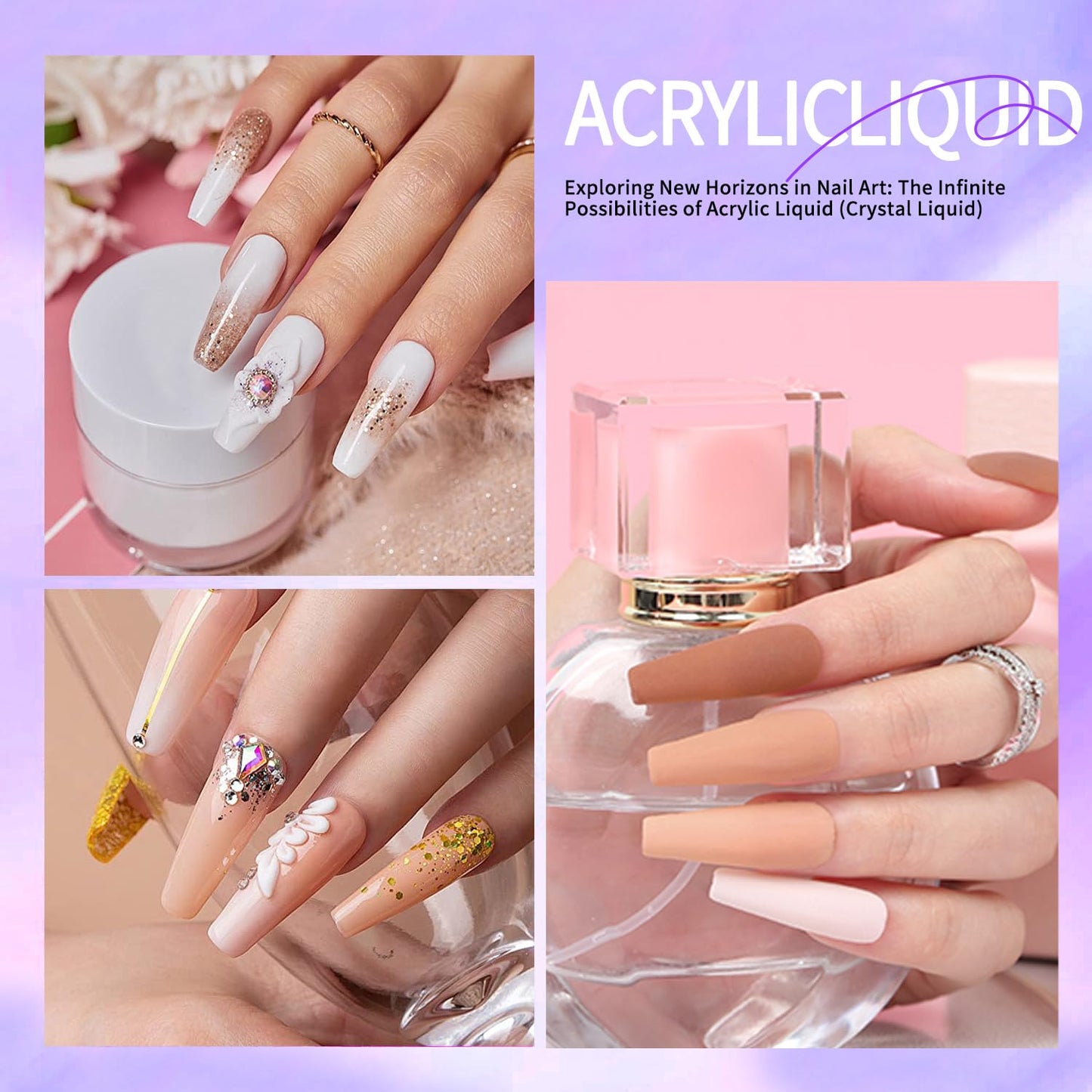 Gadcrystal Finger Secret nail brush cleaning solution bottle side view