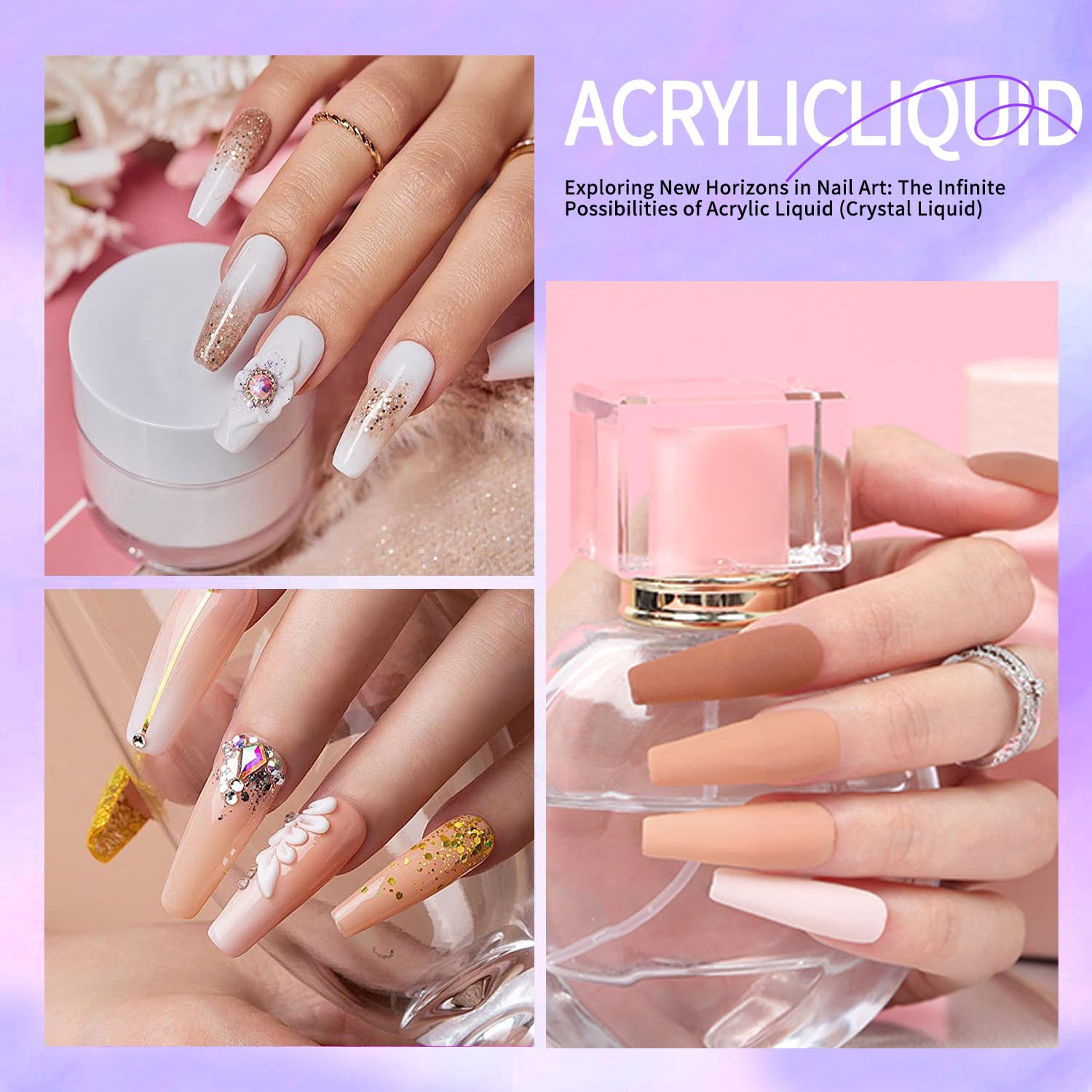 Gadcrystal Finger Secret nail brush cleaning solution bottle side view