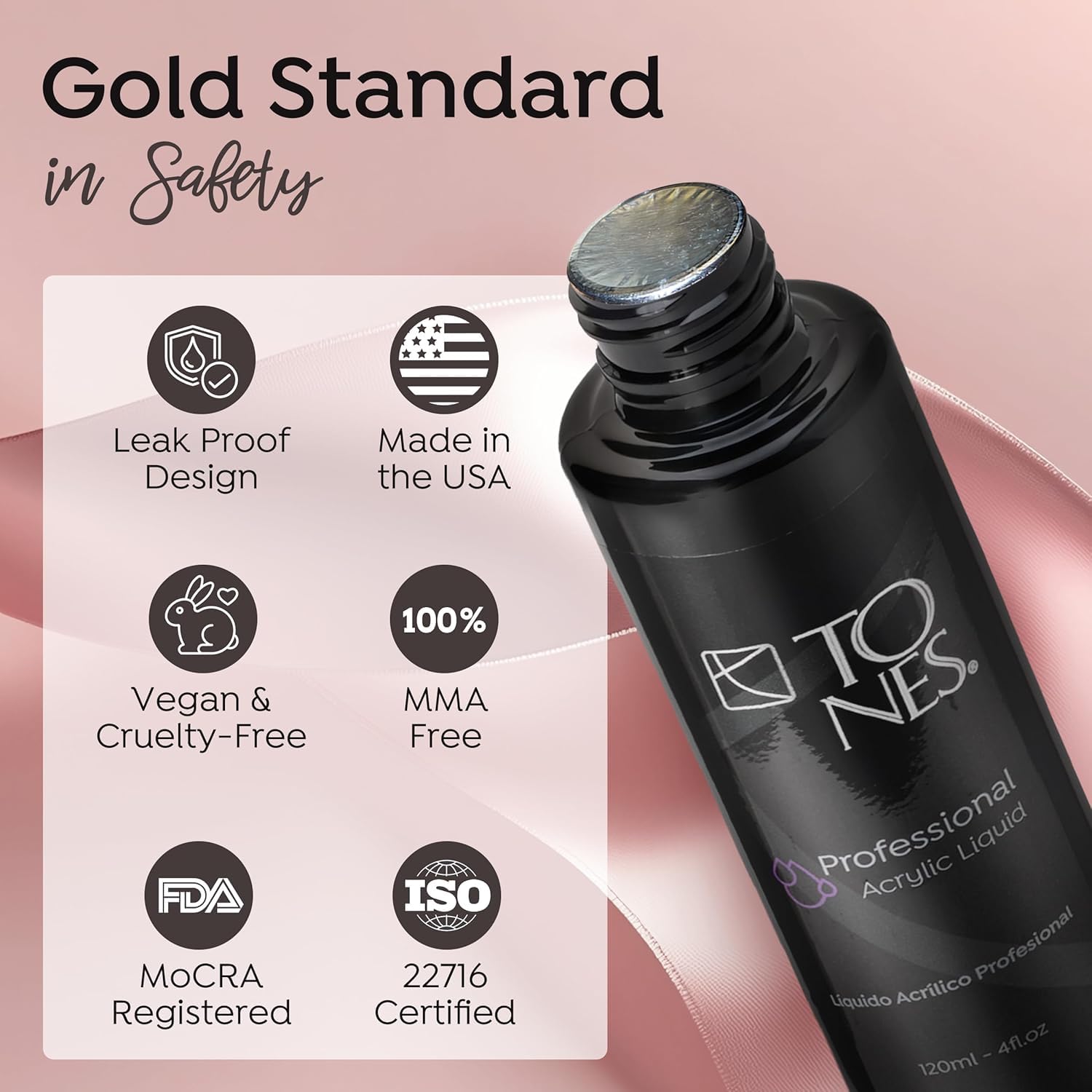 Odor neutralizing watermelon fragrance acrylic nail liquid monomer close up product details
