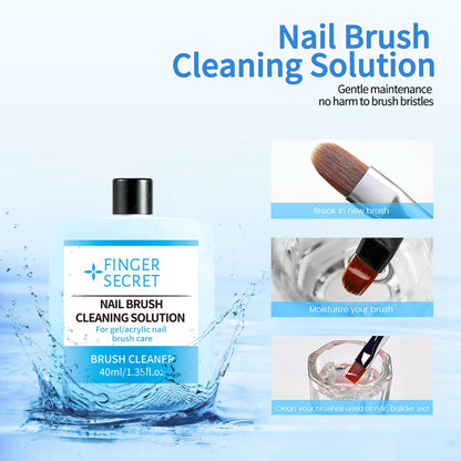 Close up packaging details and safety warnings of Gadcrystal nail monomer