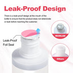 Musilan non-yellowing monomer liquid bottle back label
