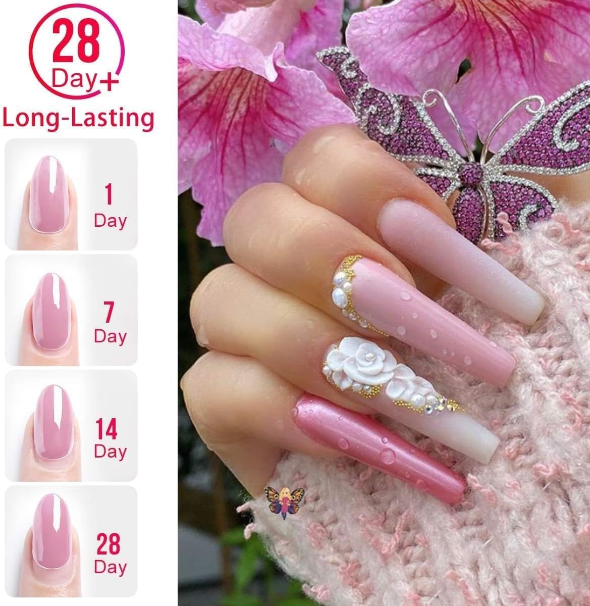 USA sourced professional acrylic liquid monomer bottle design for beginner nail kits