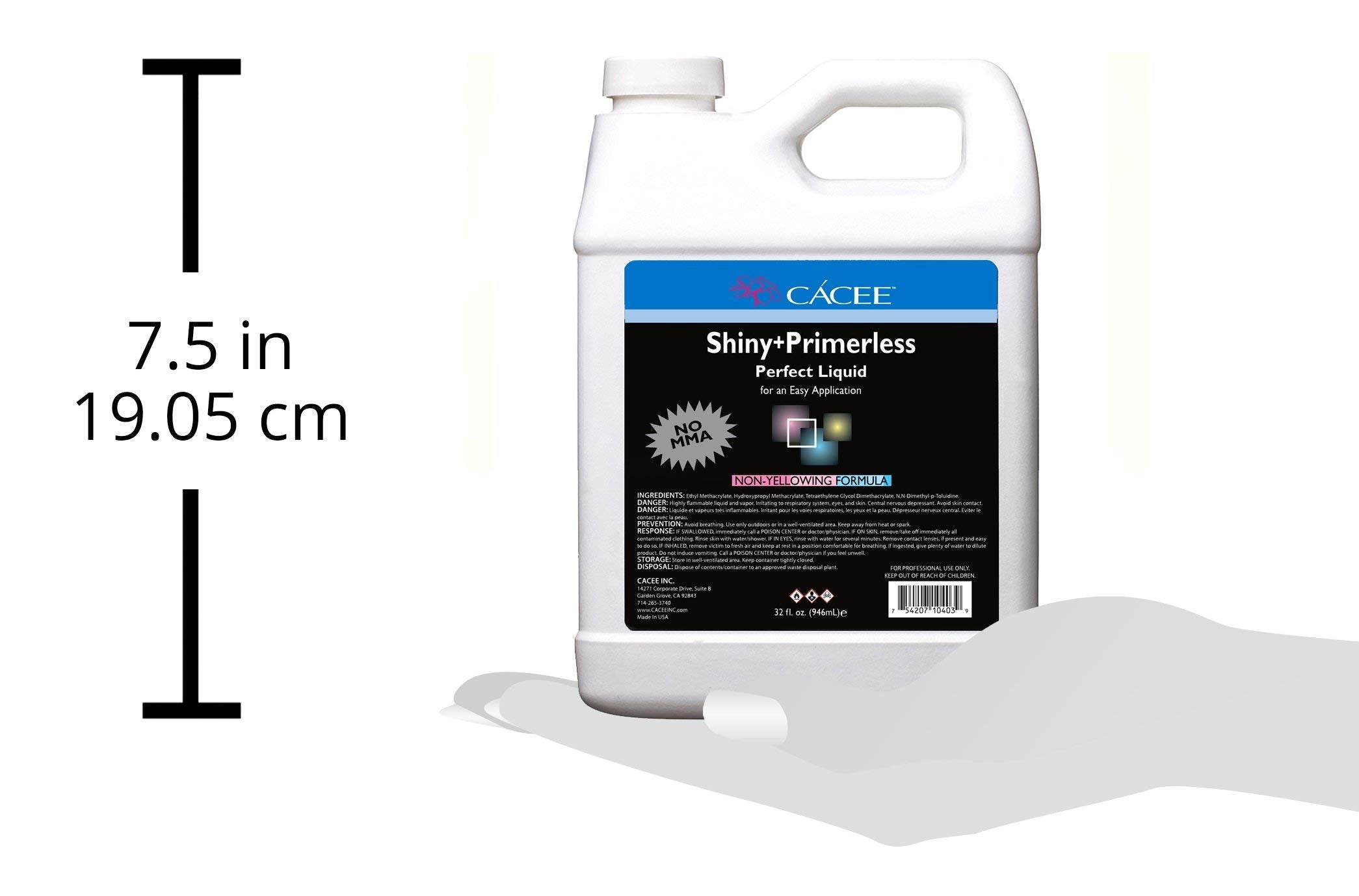 Cacee USA made methyl methacrylate free non yellowing monomer details
