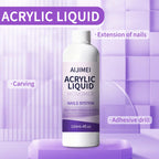 Aijimei acrylic liquid monomer twin pack bottles layout