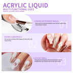 Aijimei acrylic liquid monomer for nail extension studio setup
