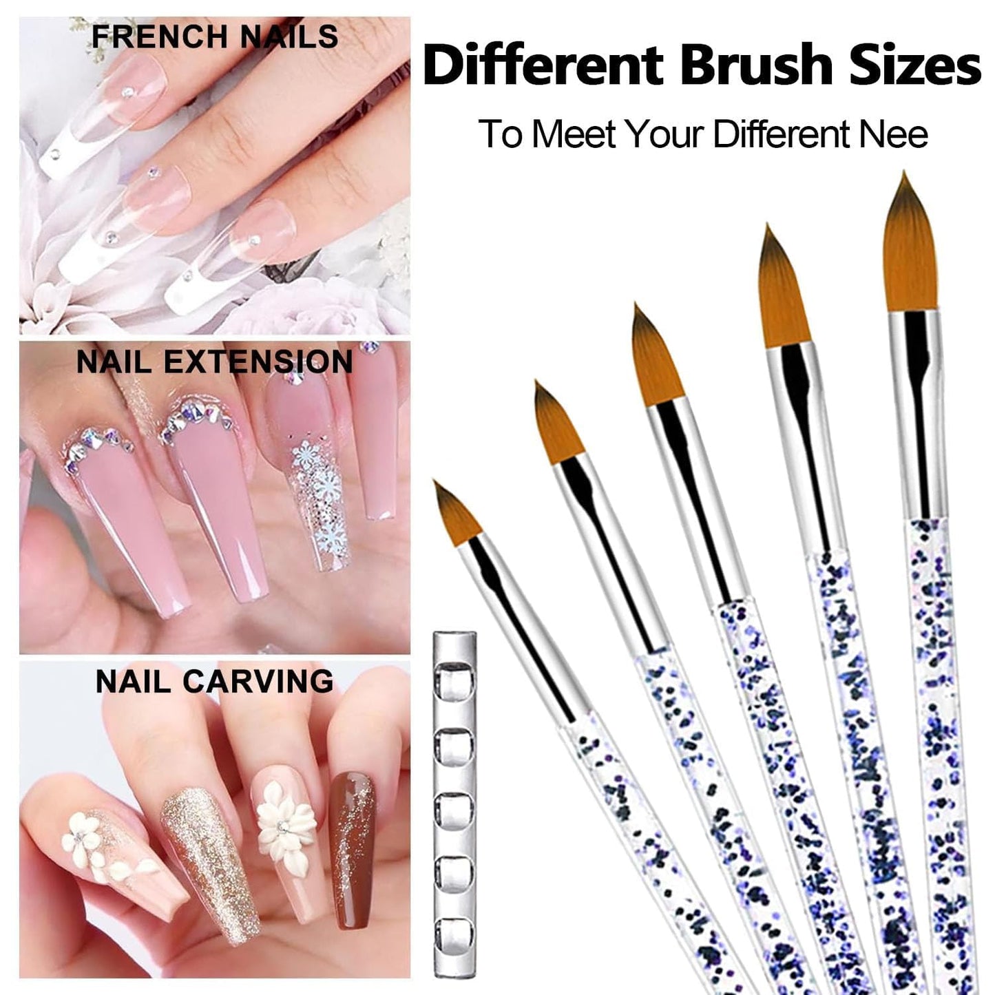 MUSILAN liquid monomer kit components displayed for beginner home DIY manicures