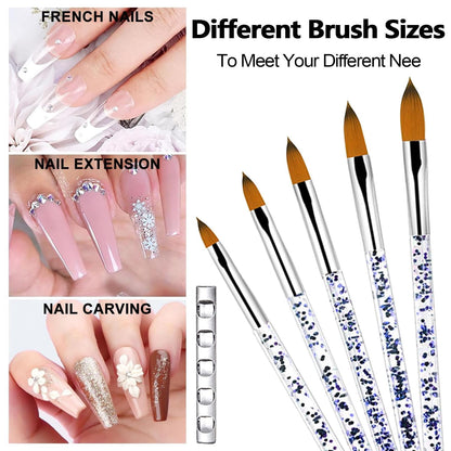MUSILAN liquid monomer kit components displayed for beginner home DIY manicures