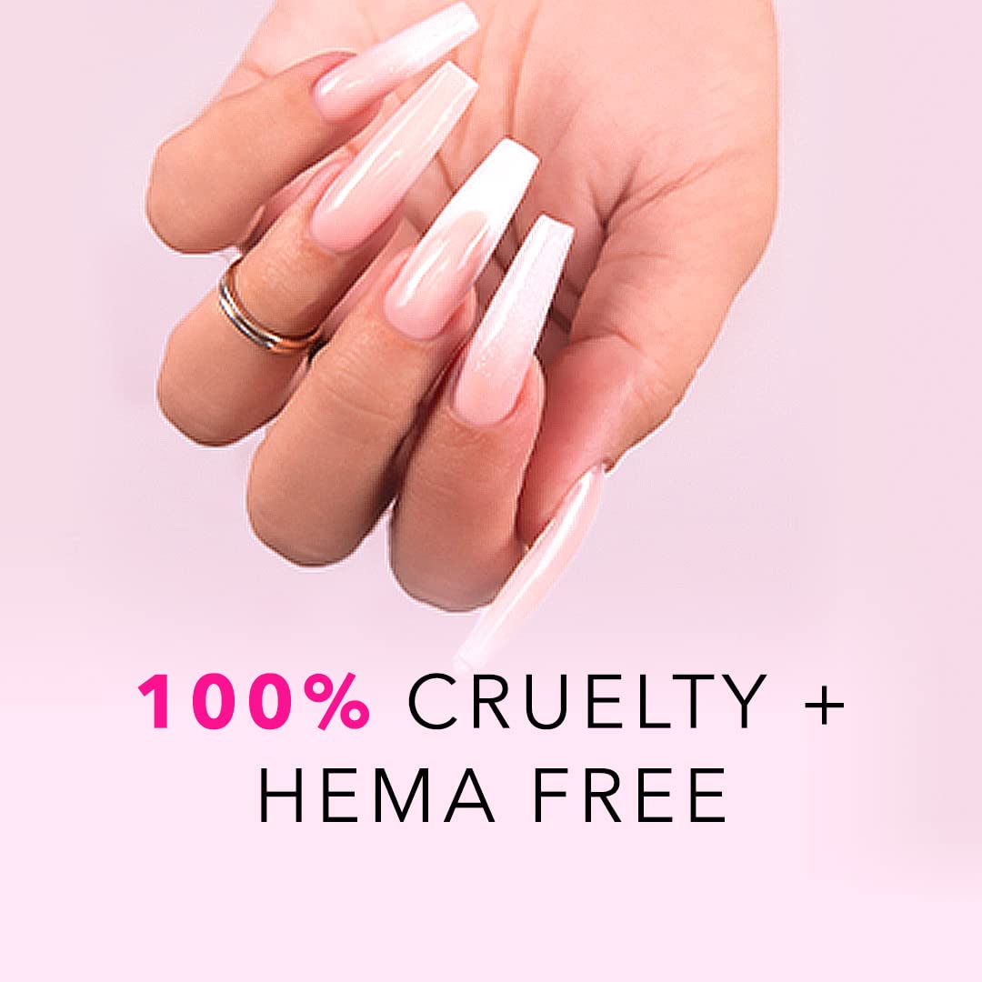 Packaging box layout of the authentic USA imported Kiara Sky liquid monomer and professional brush combination set.
