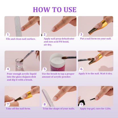 Premium imported EODCI acrylic nail monomer showing UV stabilizer benefits.