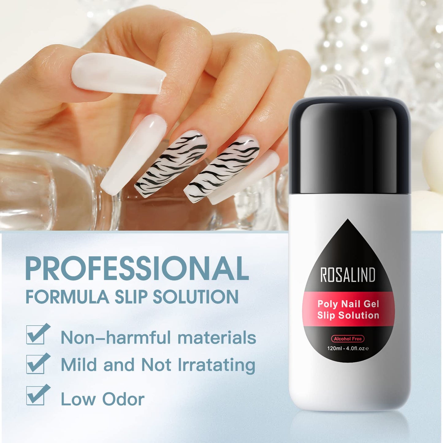 Using a dipped brush to smoothly shape poly gel extension material over dual nail molds