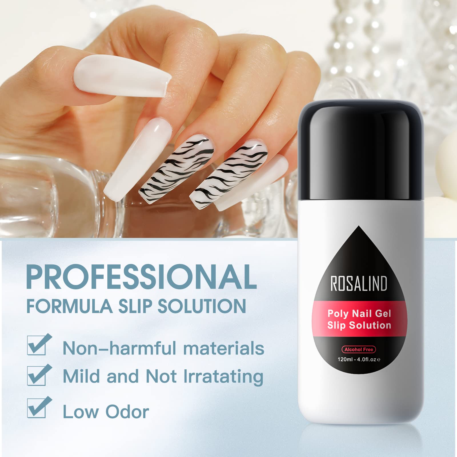 Using a dipped brush to smoothly shape poly gel extension material over dual nail molds