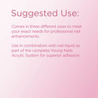 Young Nails acrylic nail extension powder jar top lid