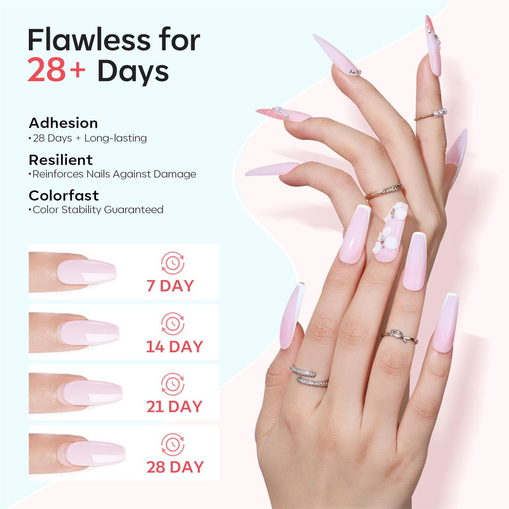 Detailed view of 3D nail art carved using Modelones acrylic powder