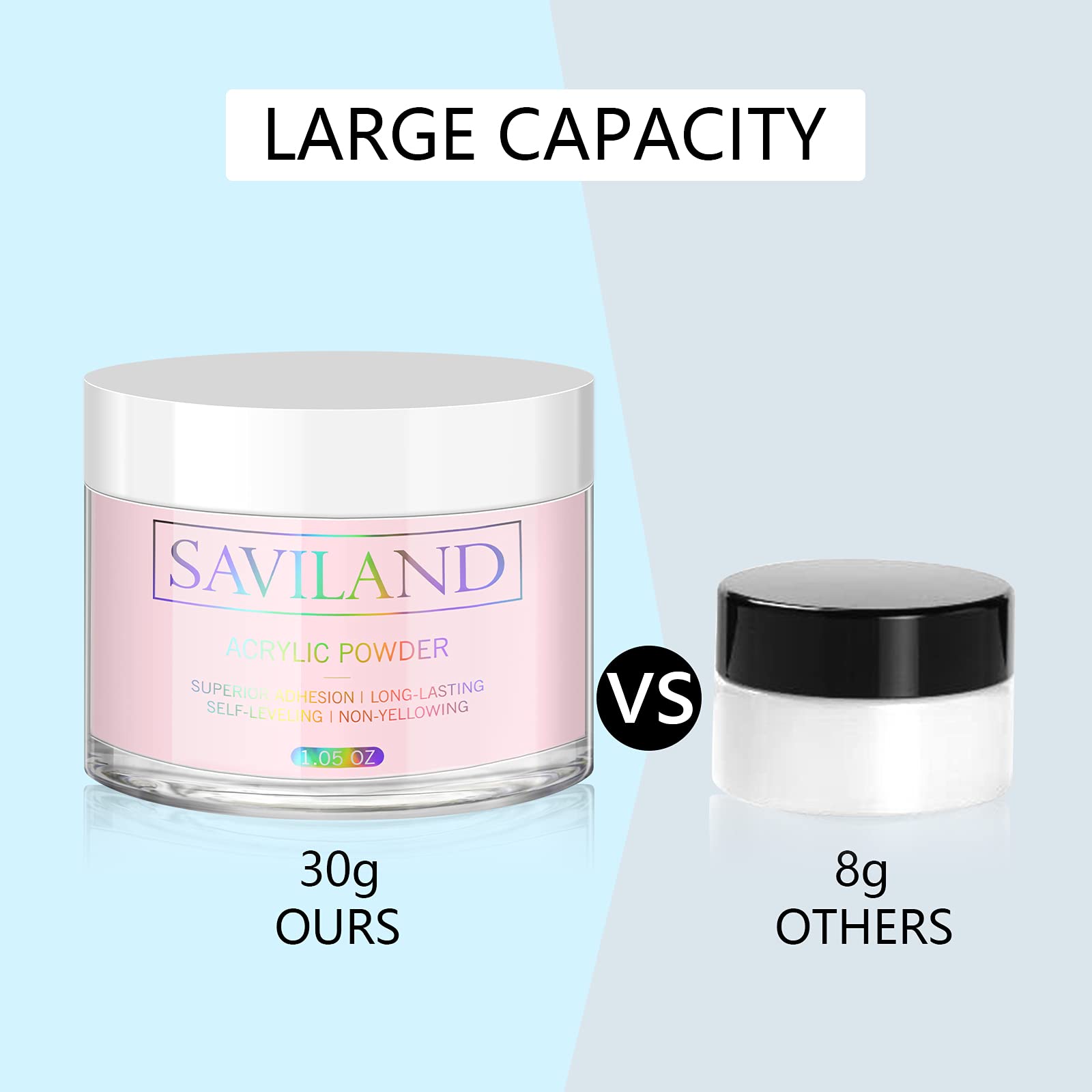 Professional nail extension application using Saviland pink powder