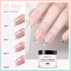 Intricate 3D nail carving made with Morovan acrylic kit