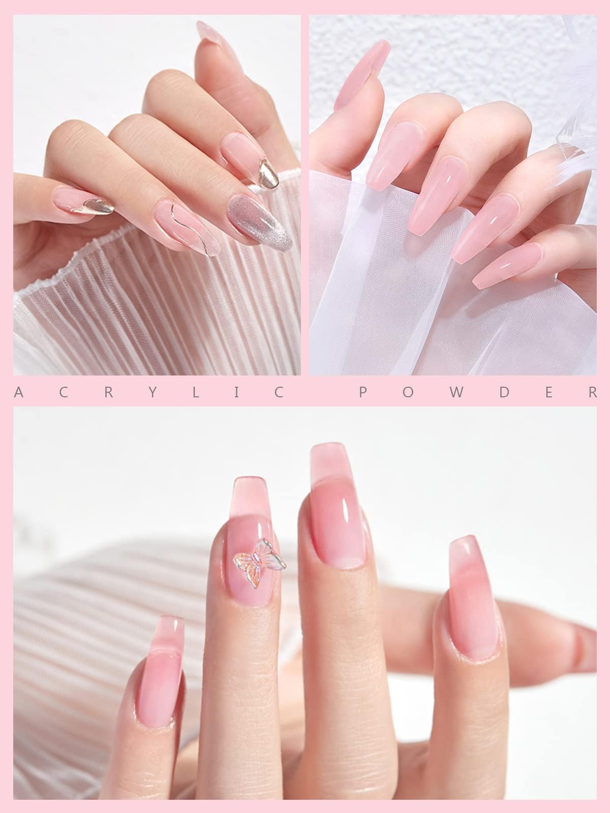 Professional Ebanku acrylic nail system powder 120 grams