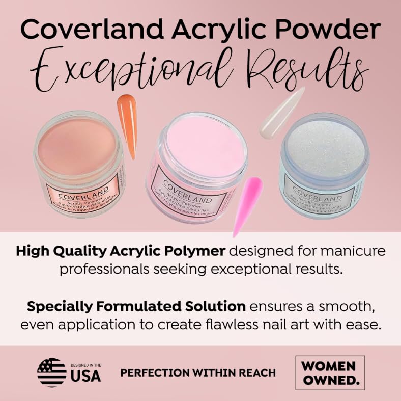 High-quality red nail powder for masking nail bed imperfections
