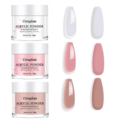 Professional salon supplies Creaglam acrylic set