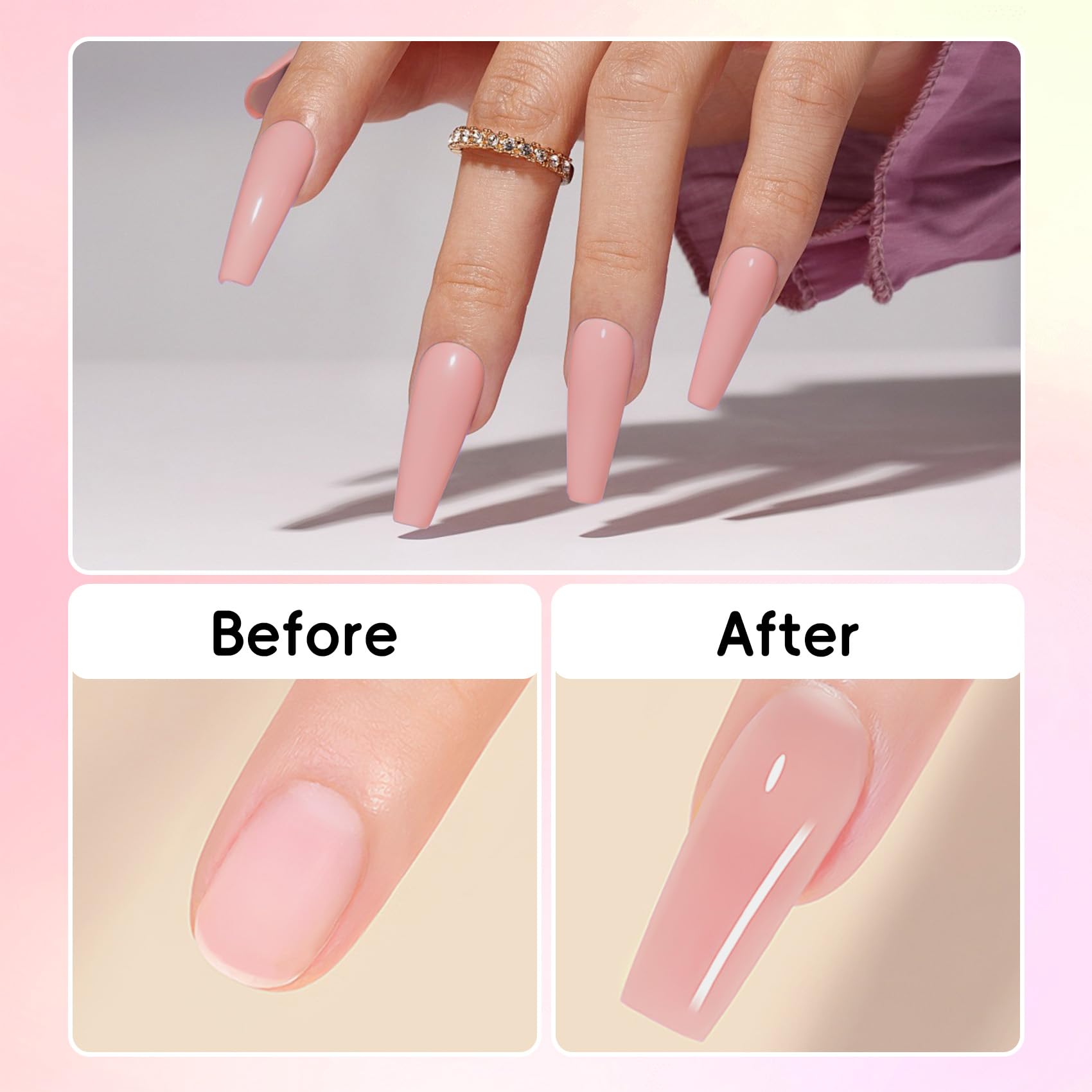White acrylic nail powder for 3d sculpting and manicure