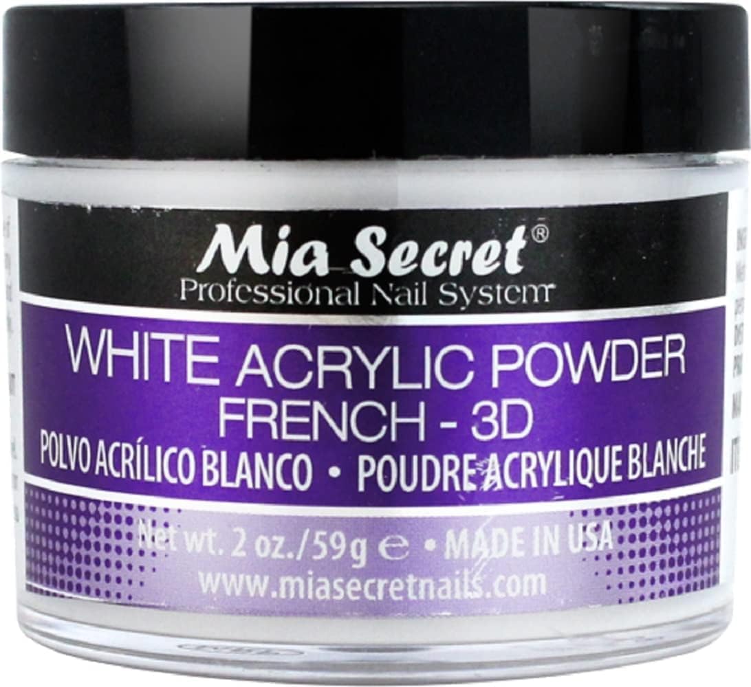 Mia Secret professional white polymer powder for French manicures
