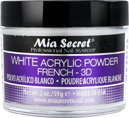 Mia Secret professional white polymer powder for French manicures