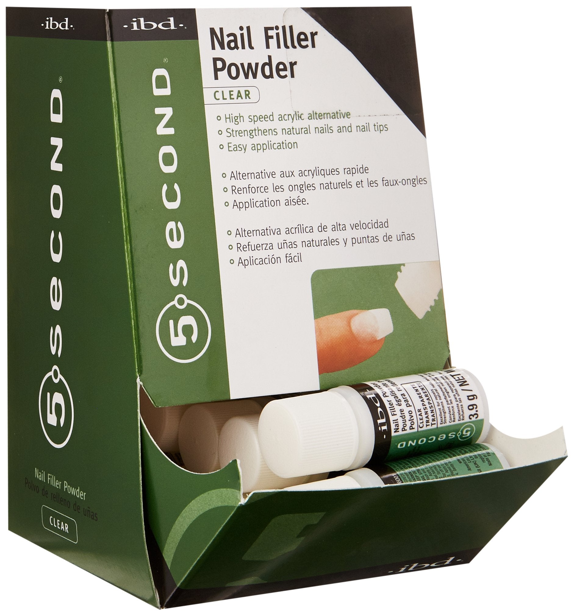 IBD professional quick drying nail treatment powder for strengthening weak tips