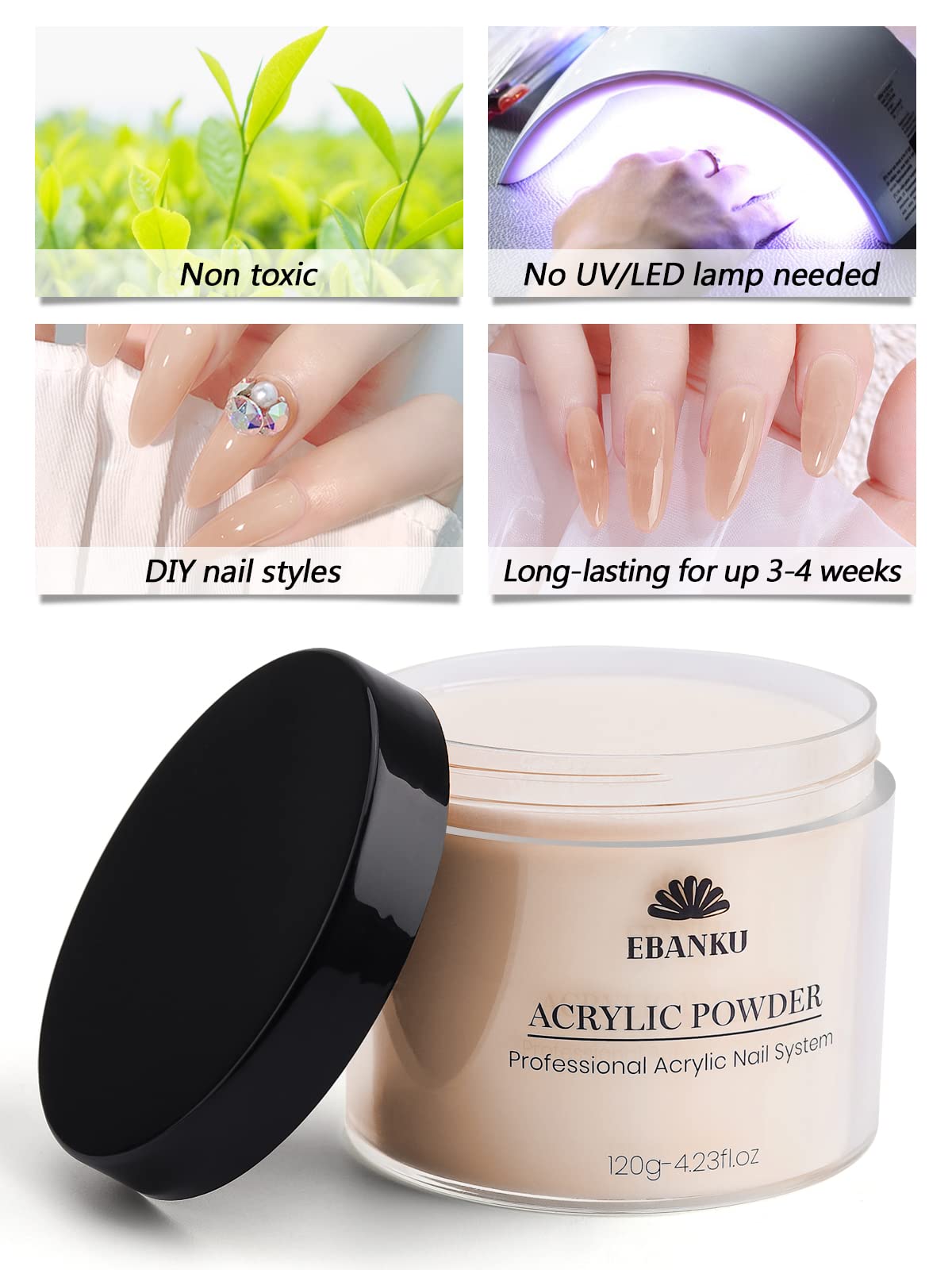 Electric nail drill and bits included in AzureBeauty manicure kit