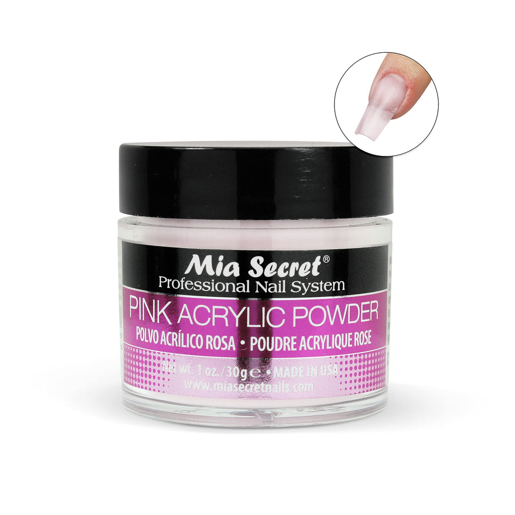 Mia Secret professional acrylic nail system packaging details