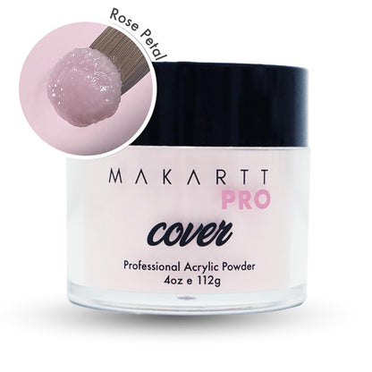 MakarttPro cover acrylic powder container showing professional branding