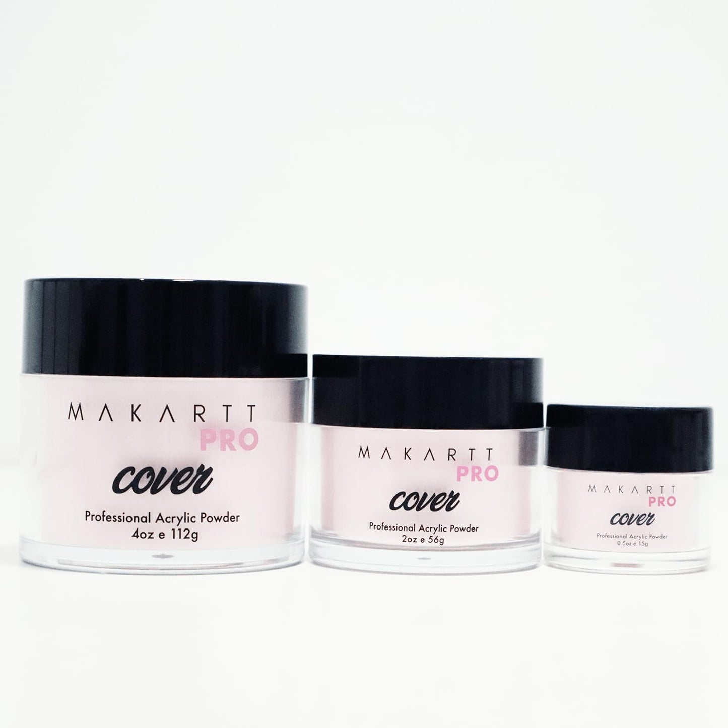 Professional nail technician using MakarttPro acrylic powder for extension