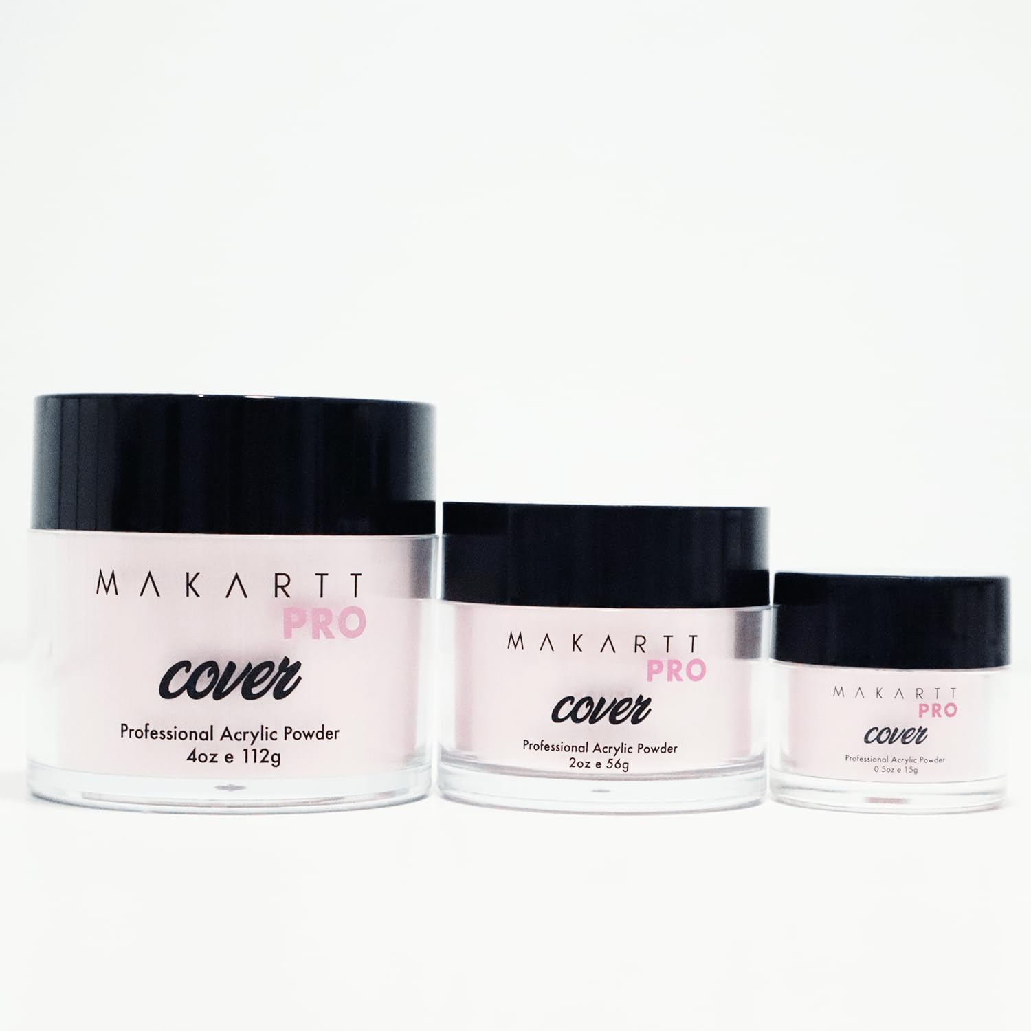 Professional nail technician using MakarttPro acrylic powder for extension
