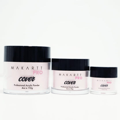 Professional nail technician using MakarttPro acrylic powder for extension