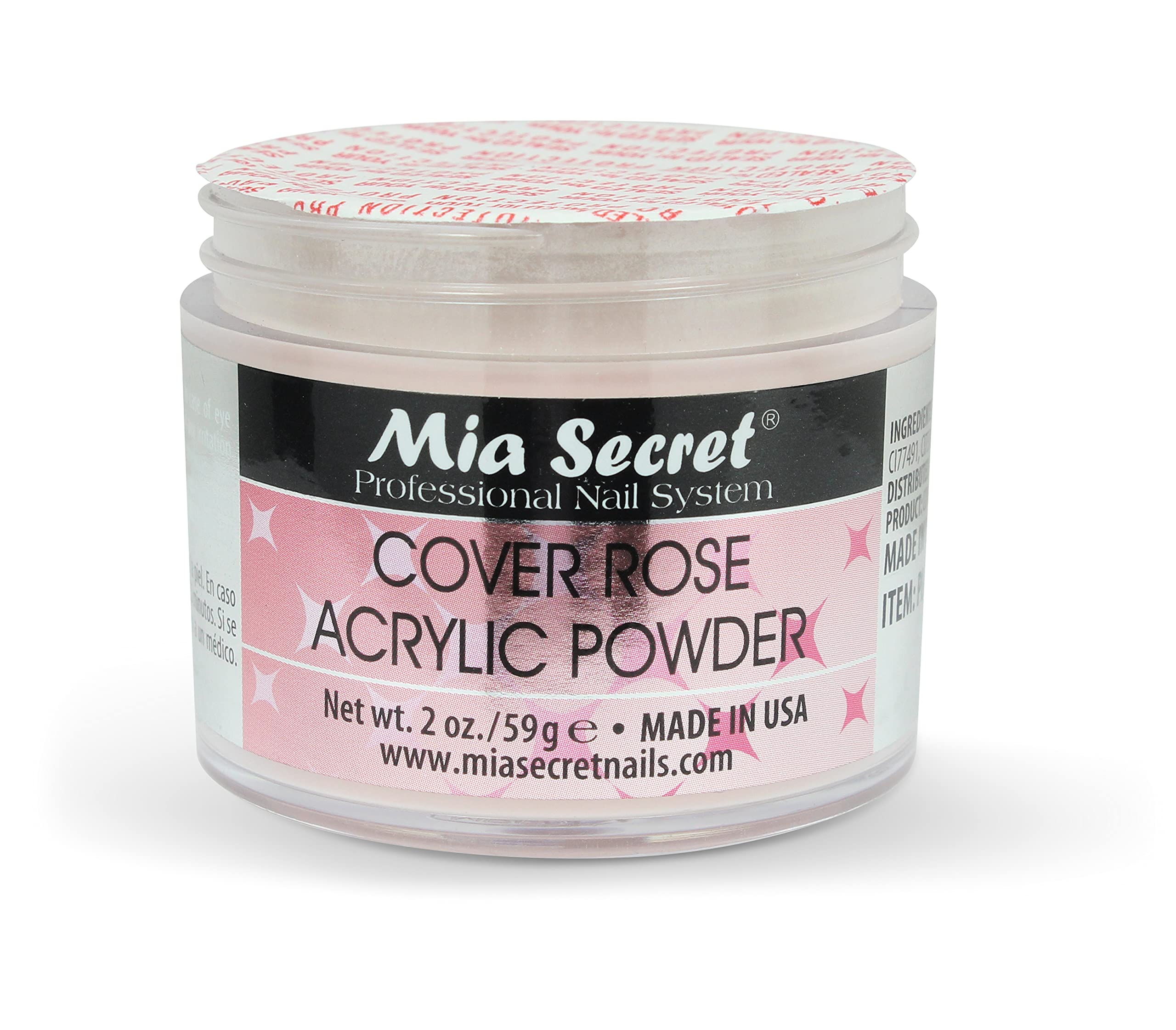 Authentic Mia Secret Cover Rose pink acrylic sculpting powder imported from USA