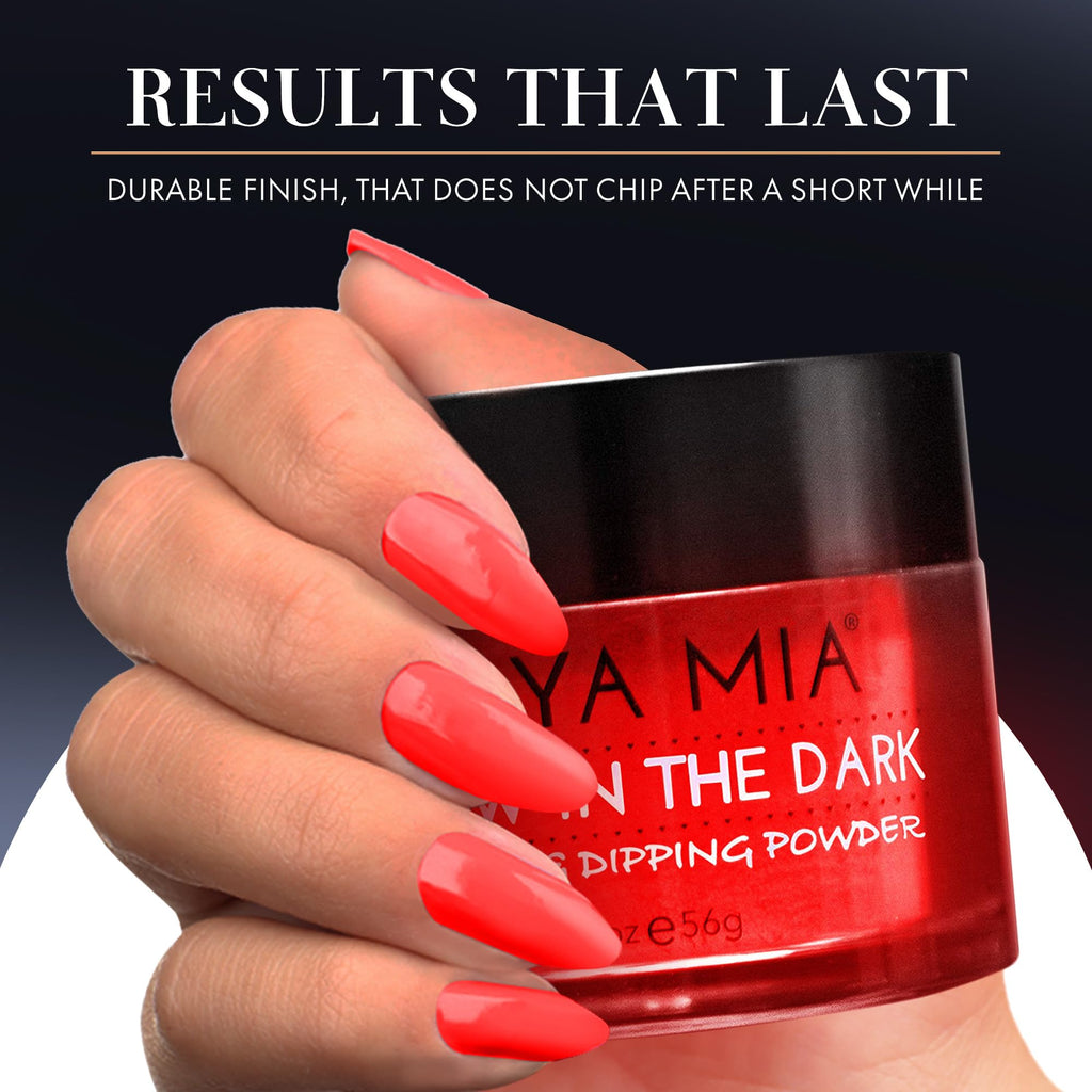 Joya Mia professional nail powder container side profile