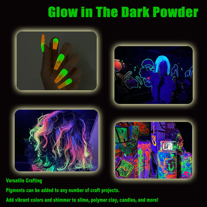 Comparison of Goodtake powder in light and dark conditions