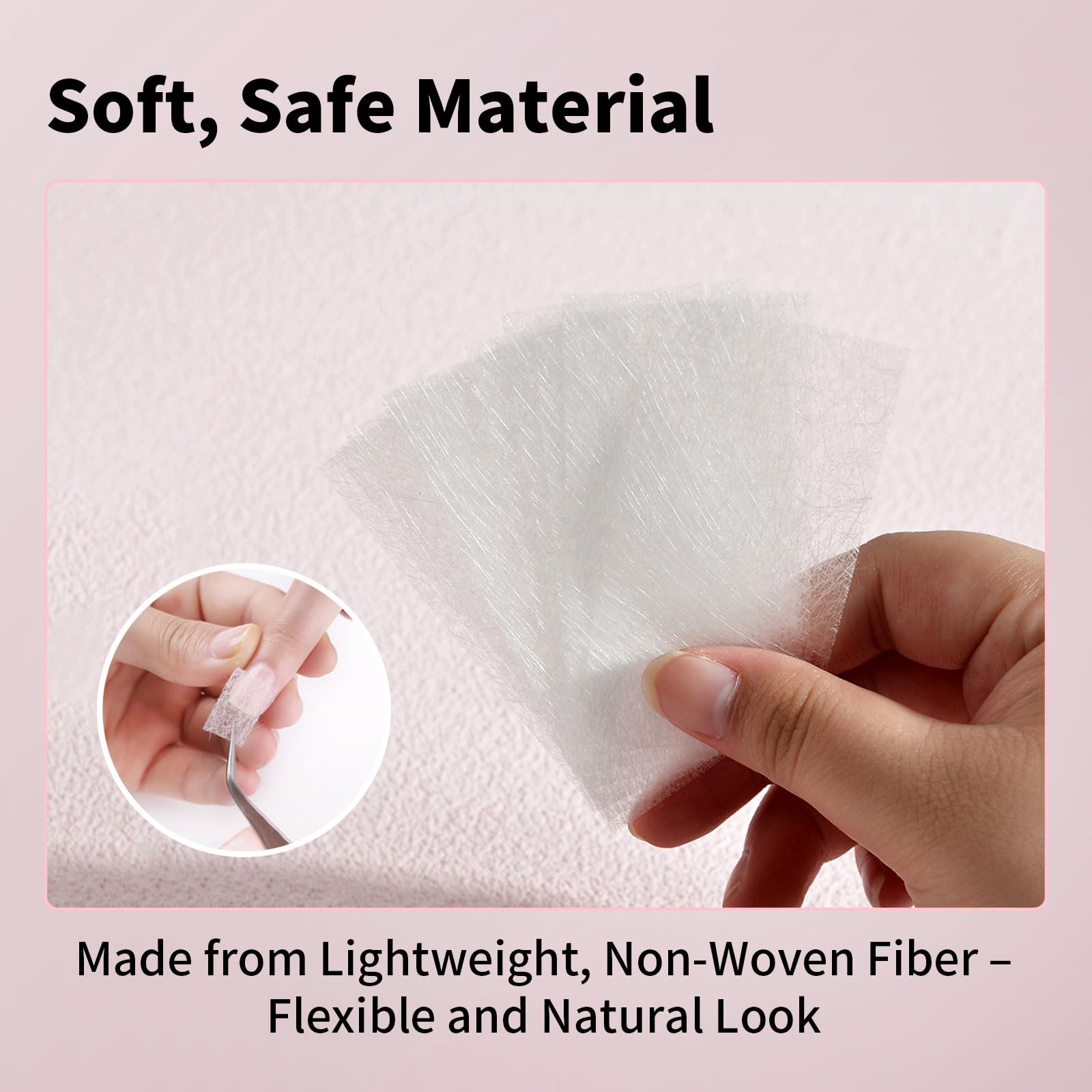 Using silk wrap for broken nail repair demonstration