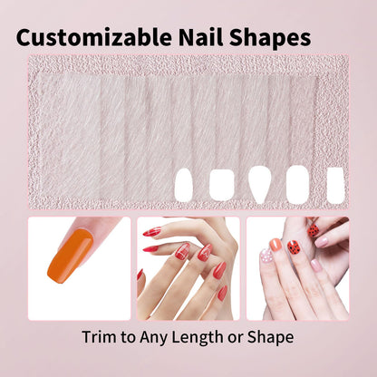 KMYZQDV fiberglass nail extension kit components