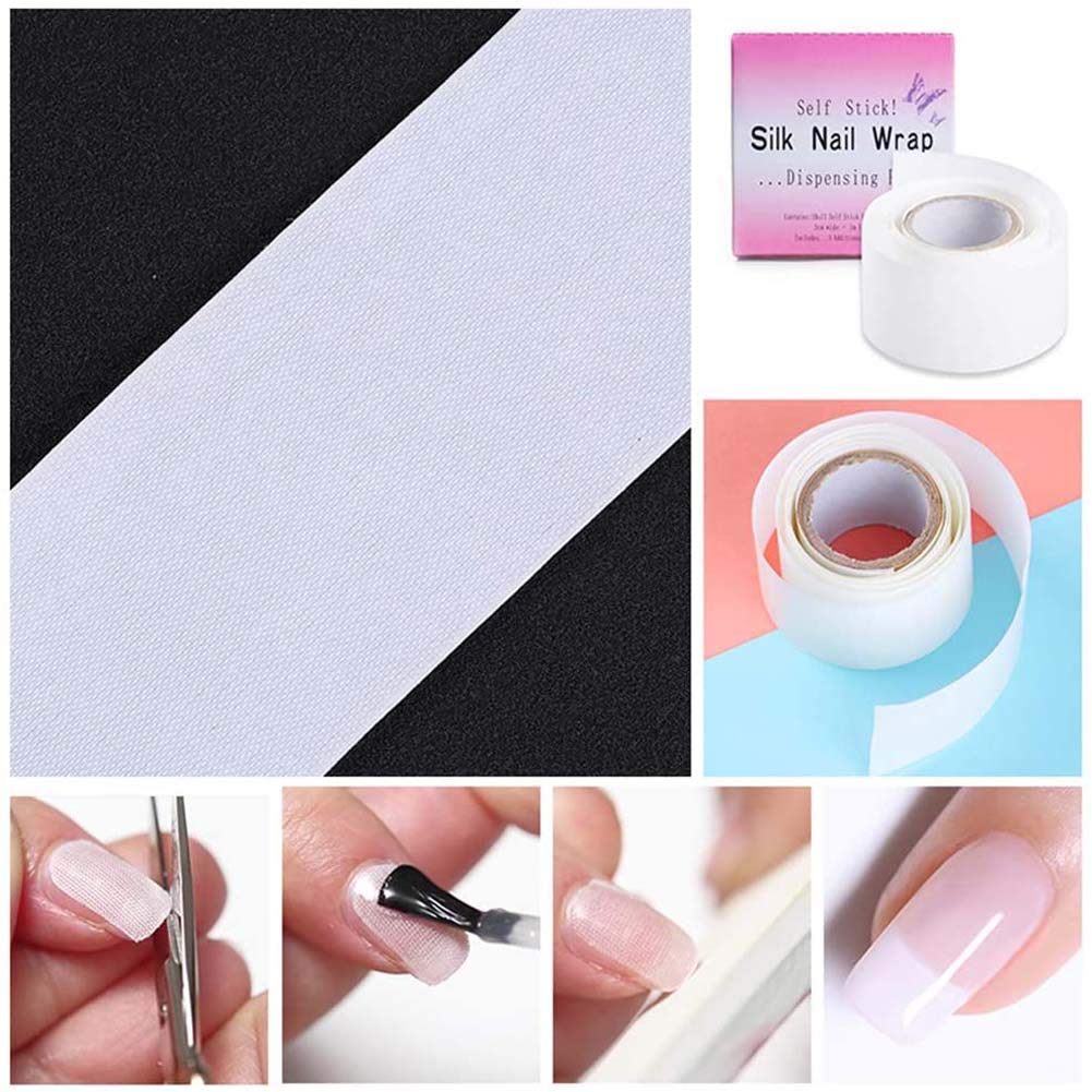 Professional salon manicure anti damage natural fiber protector tape
