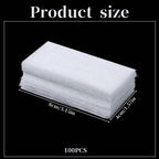 Cobee fiberglass nail repair kit sheets layout